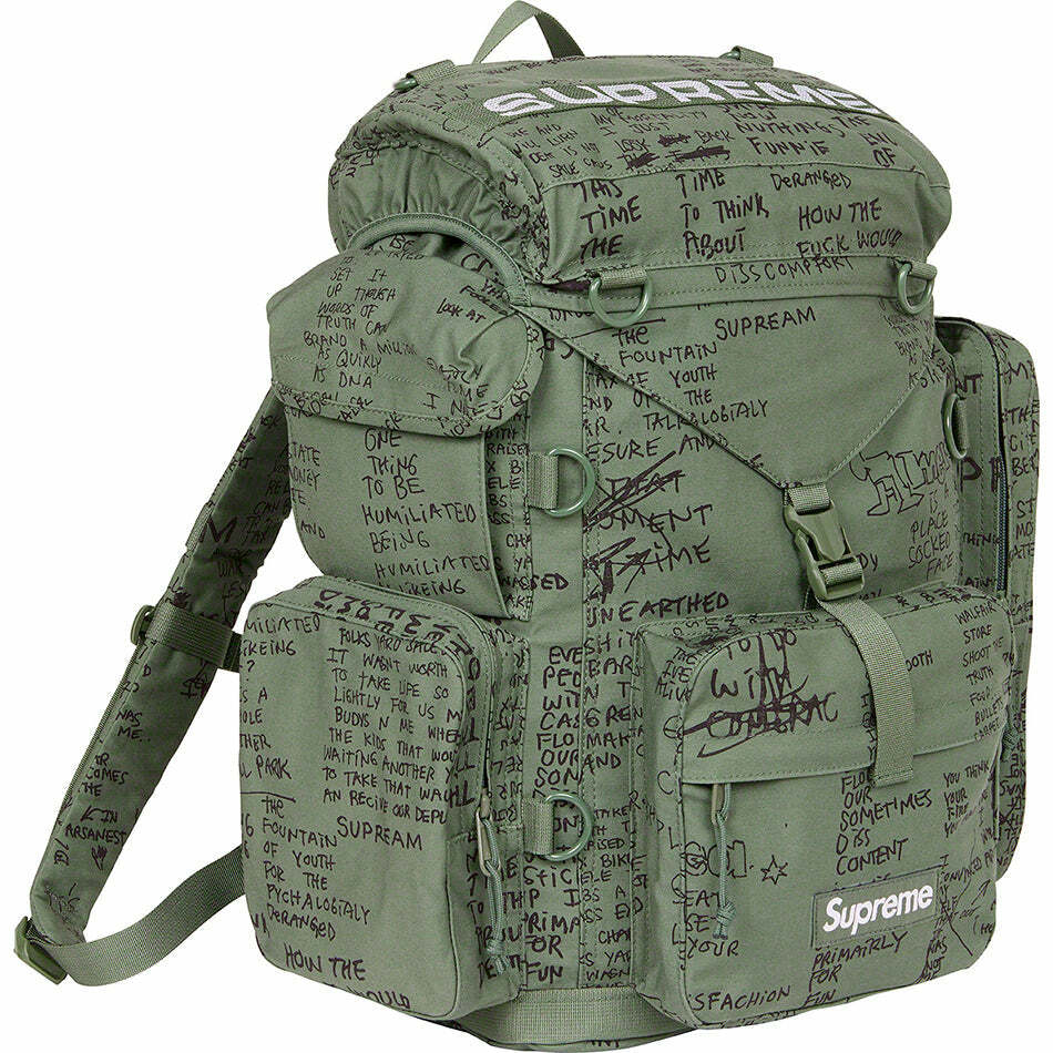 預購Supreme 2023SS Field Backpack 開季雙肩包後背包