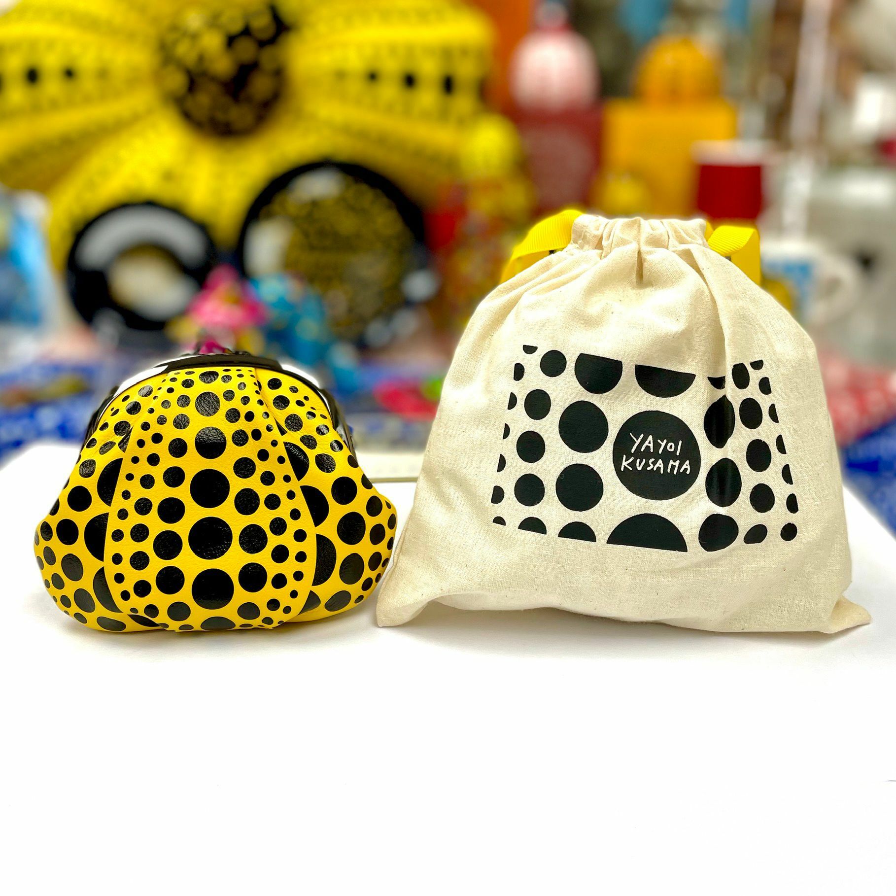 Yayoi Kusama Gamaguchi (Pumpkin Pouch)
