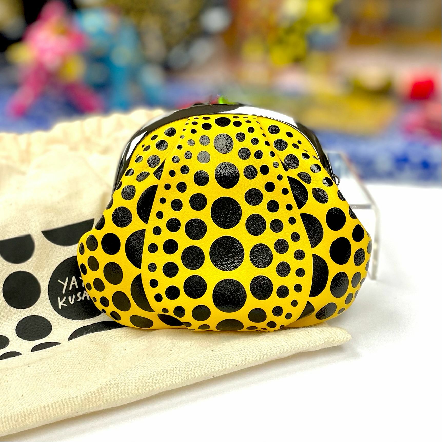 Yayoi Kusama Gamaguchi (Pumpkin Pouch)