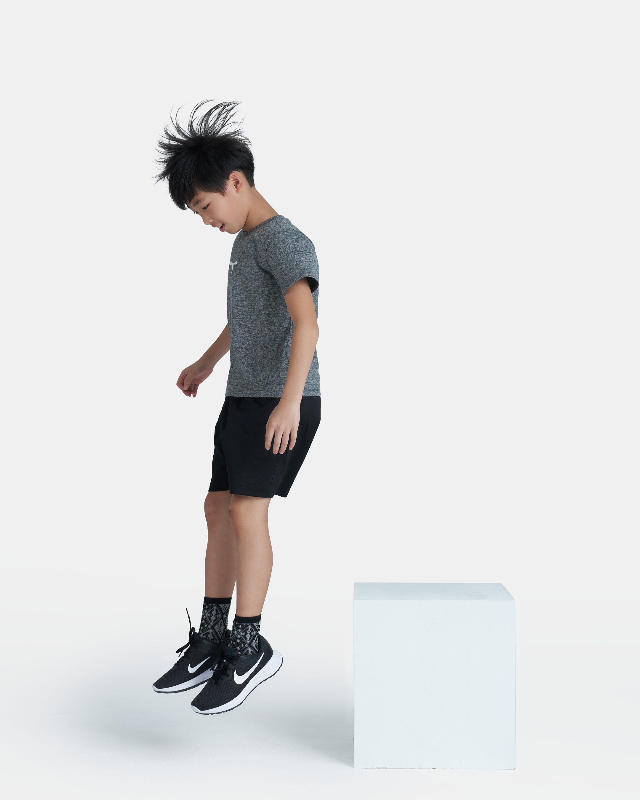 Tumaz Classic Heather Kids Tee（Grey Heather）