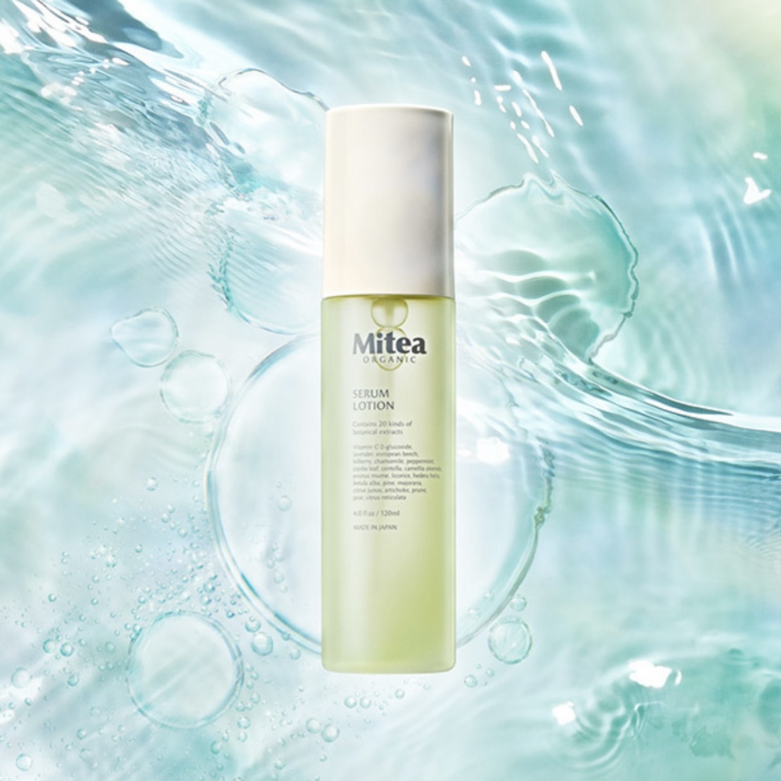Mitea ORGANIC Whitening Serum Lotion 美白精華化妝水 120ml