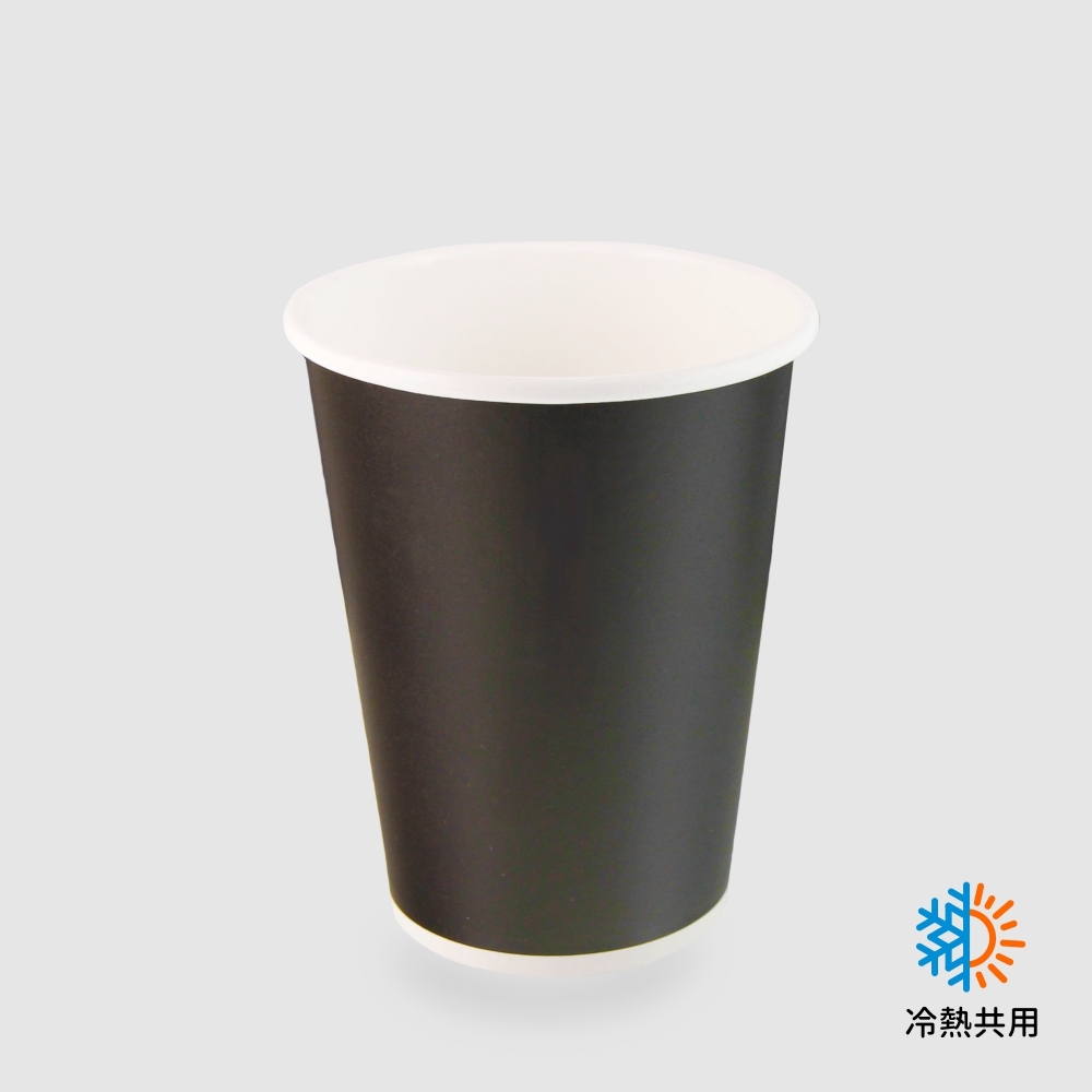 公版冷熱共用杯 12oz 黑色
