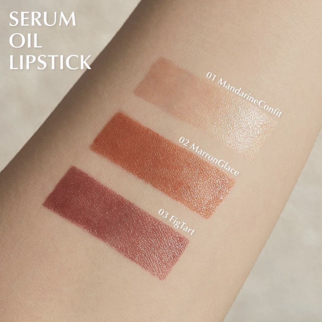Mitea ORGANIC Serum Oil Lipstick 精華油潤唇膏