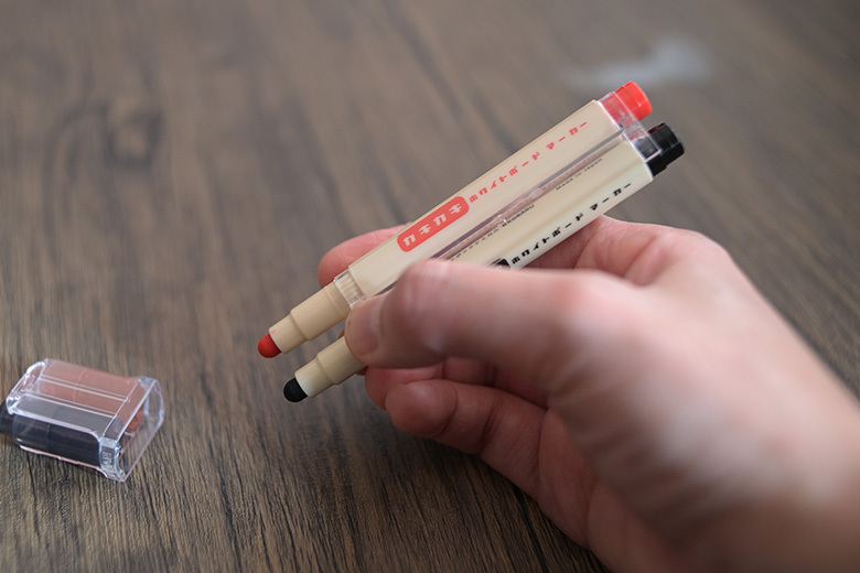 復古風格翻轉白板筆