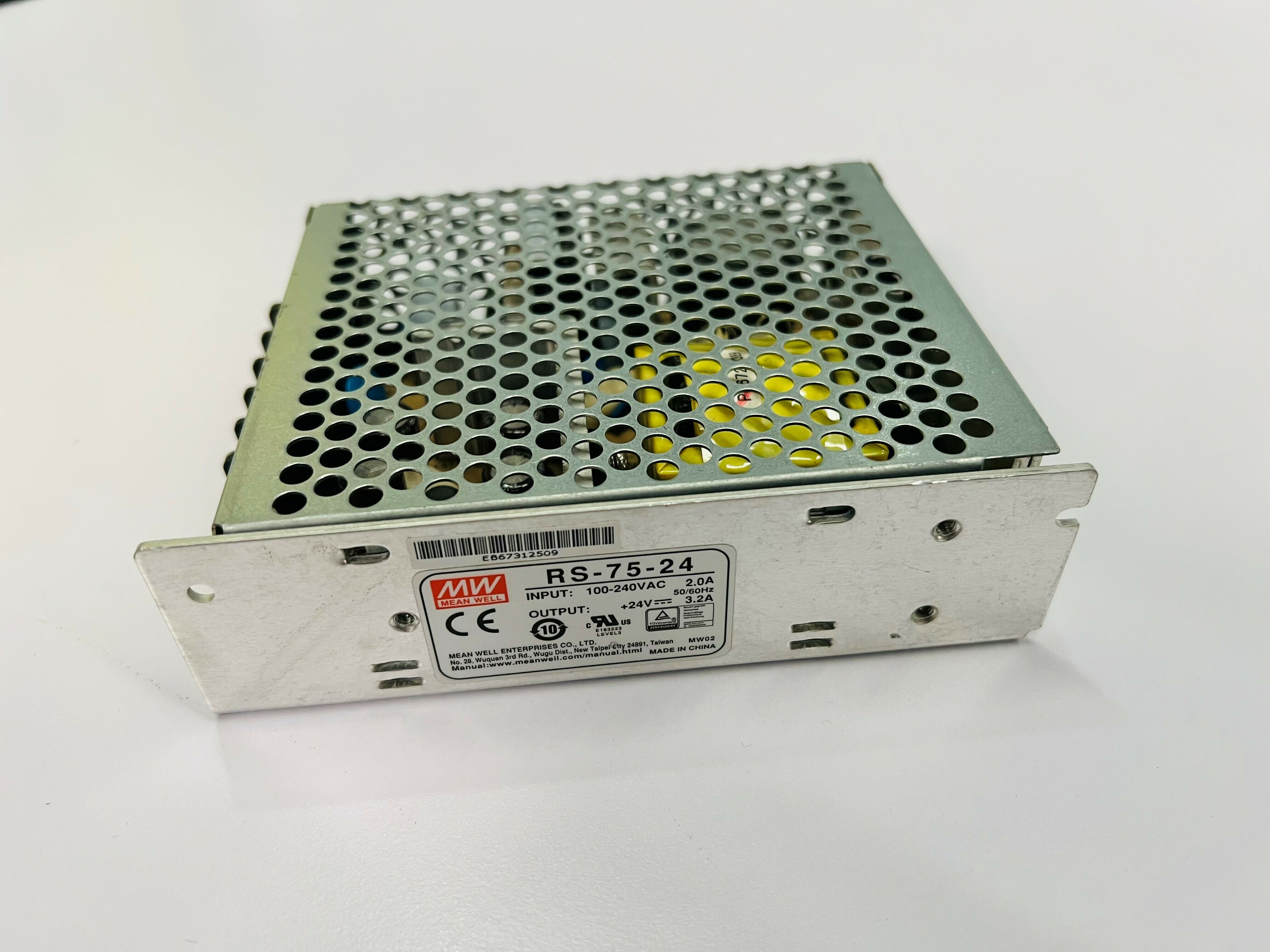 MEANWELL RS-75-24CWB 75W單路輸出開關電源帶鎮流器