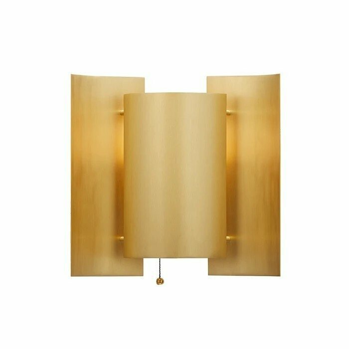 Butterfly Wall Lamp in Brass