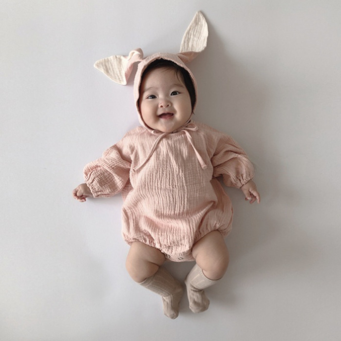 sa bunny pink and green set