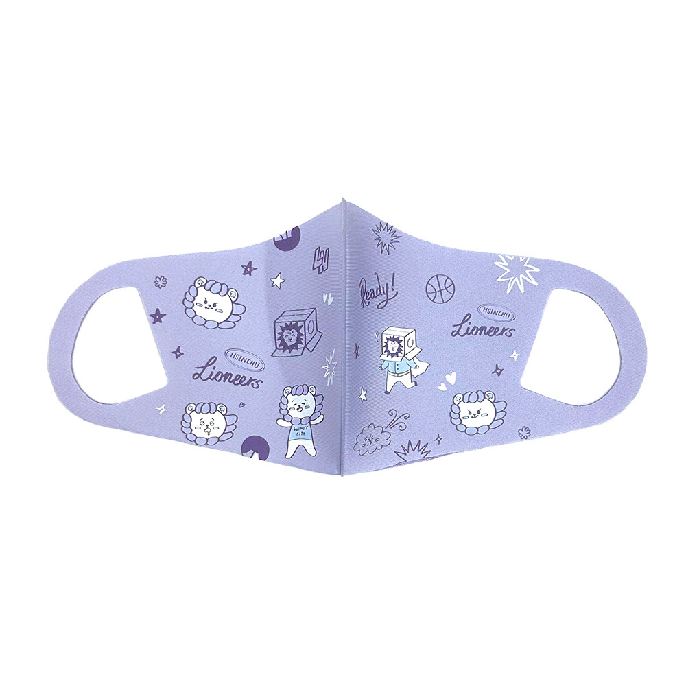 22-23 攻城獅兒童口罩｜可愛紫