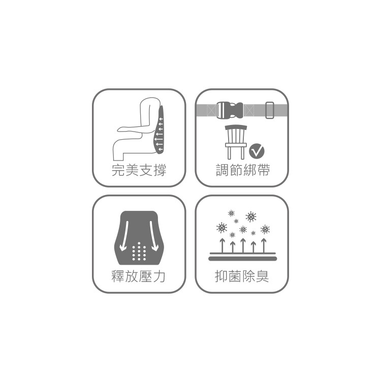 HBC102  SOFT低反彈背靠墊