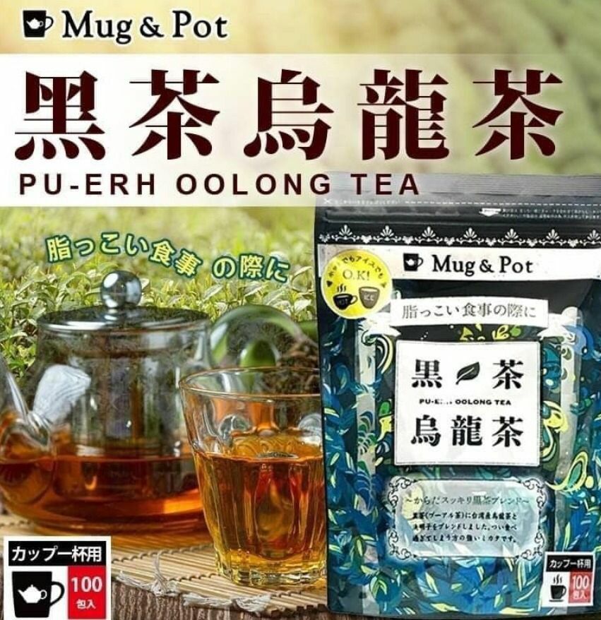 日本TAKARA Mug & Pot黑茶烏龍茶