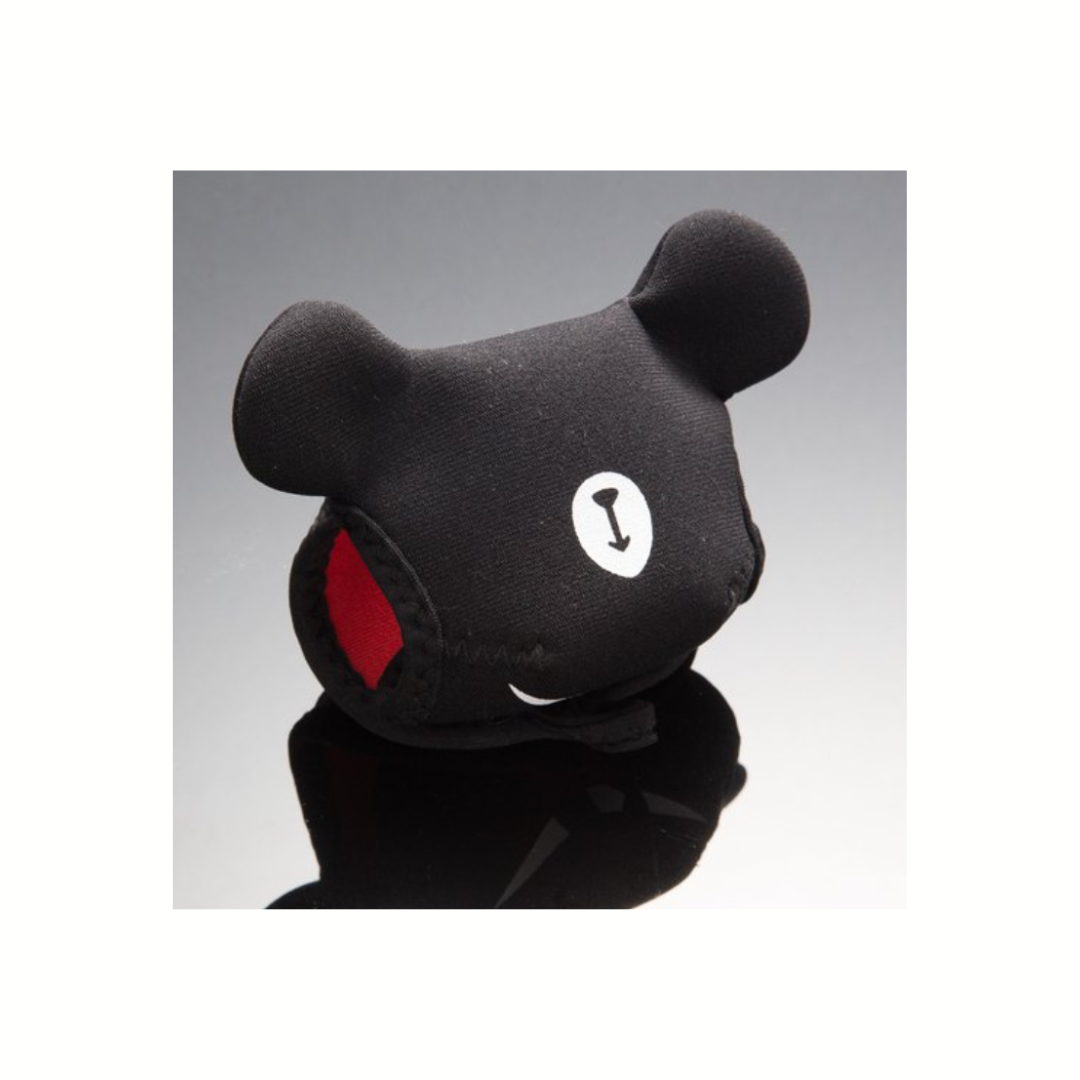 ▲鉄市設計-二級頭造型保護套-台灣黑熊