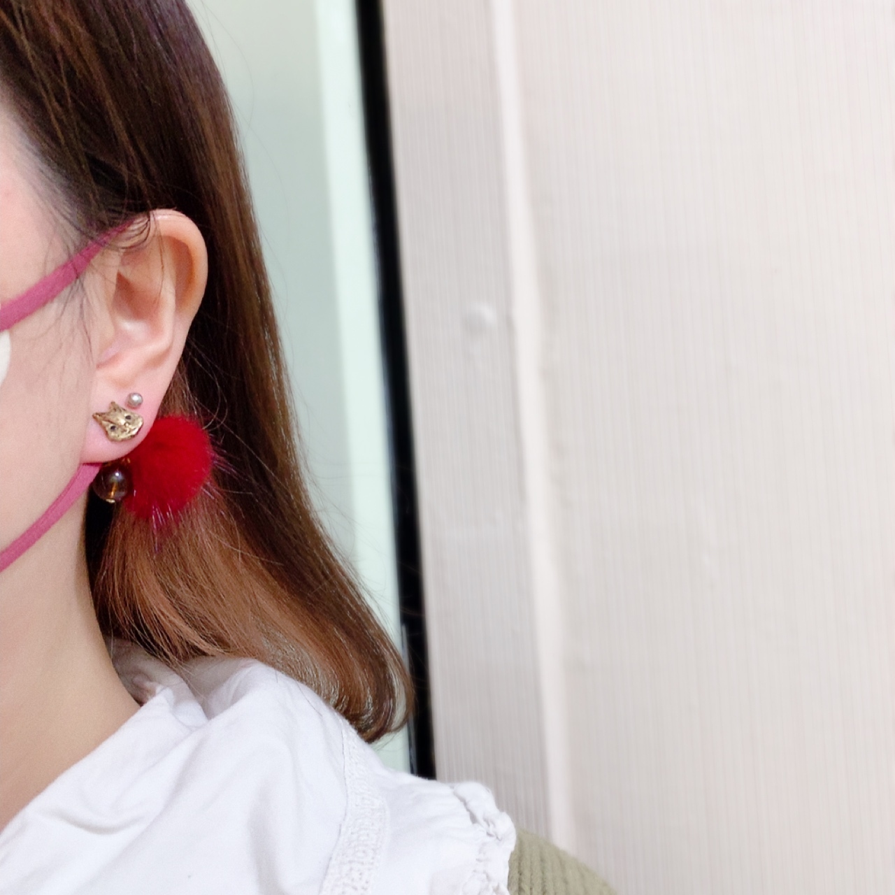 Luccica 花栗鼠耳環