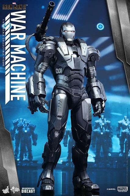 Hot Toys – MMS331 Diecast Iron Man 2 1/6th scale War Machine Collectible Figure Specification