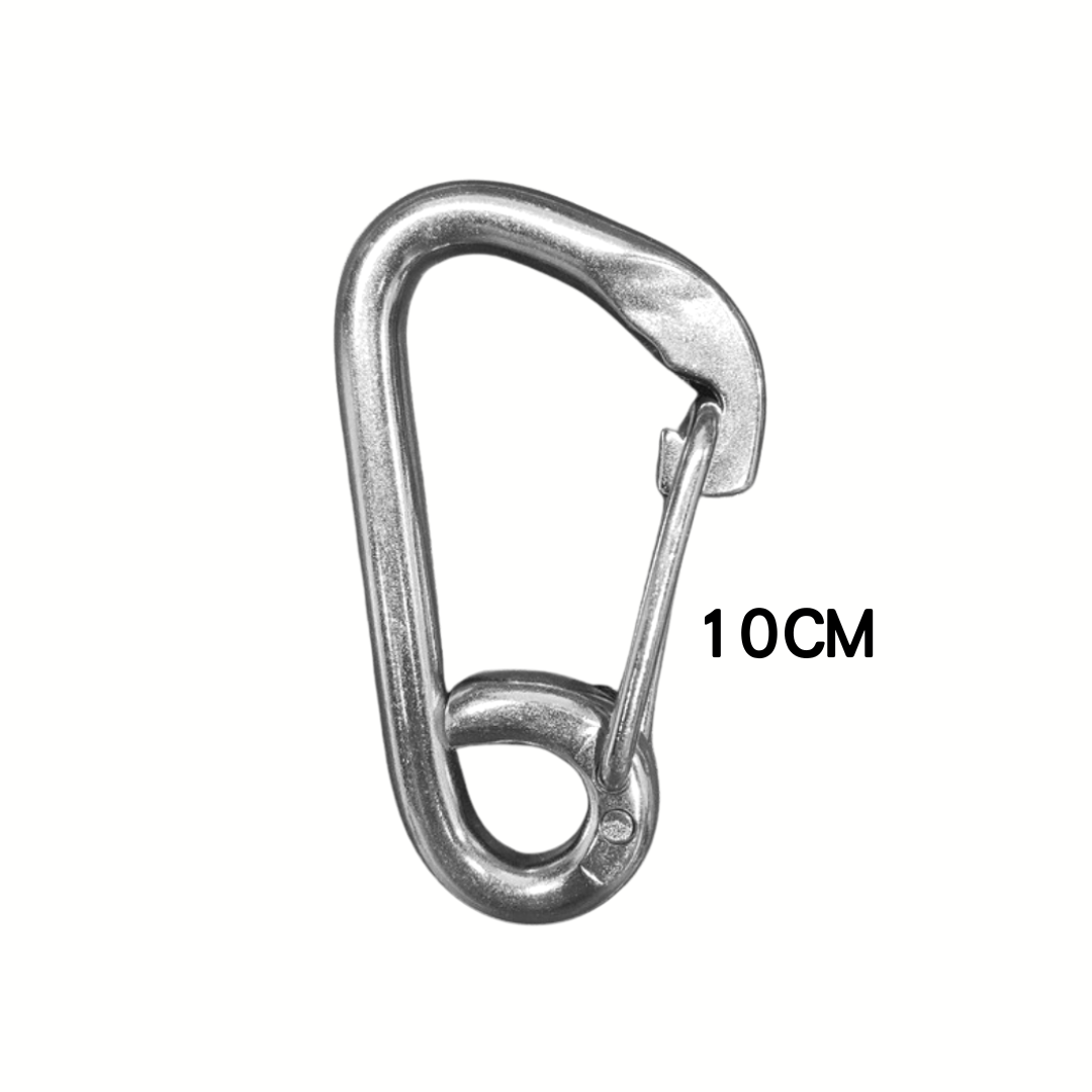 RIDA 白鐵D型快扣(10cm)