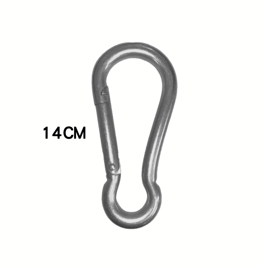 扣具-14CM白鐵葫蘆鉤(下潛繩用）