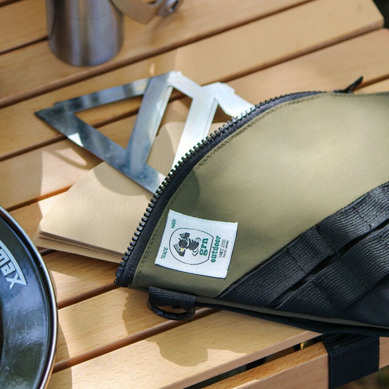 GRN outdoor DRIP PAPER BAG 咖啡濾紙收納包 手沖咖啡 冰滴 錐形 扇形 登山 露營
