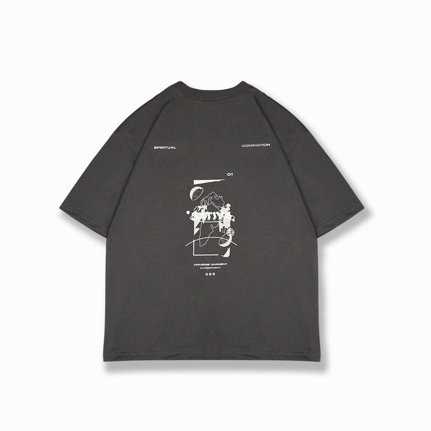 UG-01 "universe" Logo Tee - Olive Green