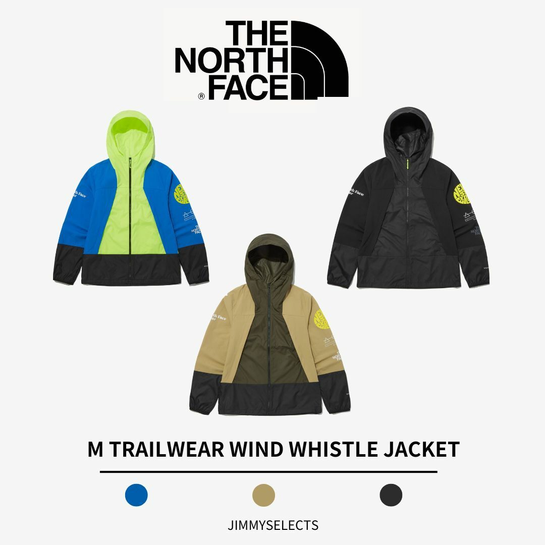 THE NORTH FACE 男 TRAILWEAR WIND WHISTLE 連帽風衣 外套 NJ3BP29