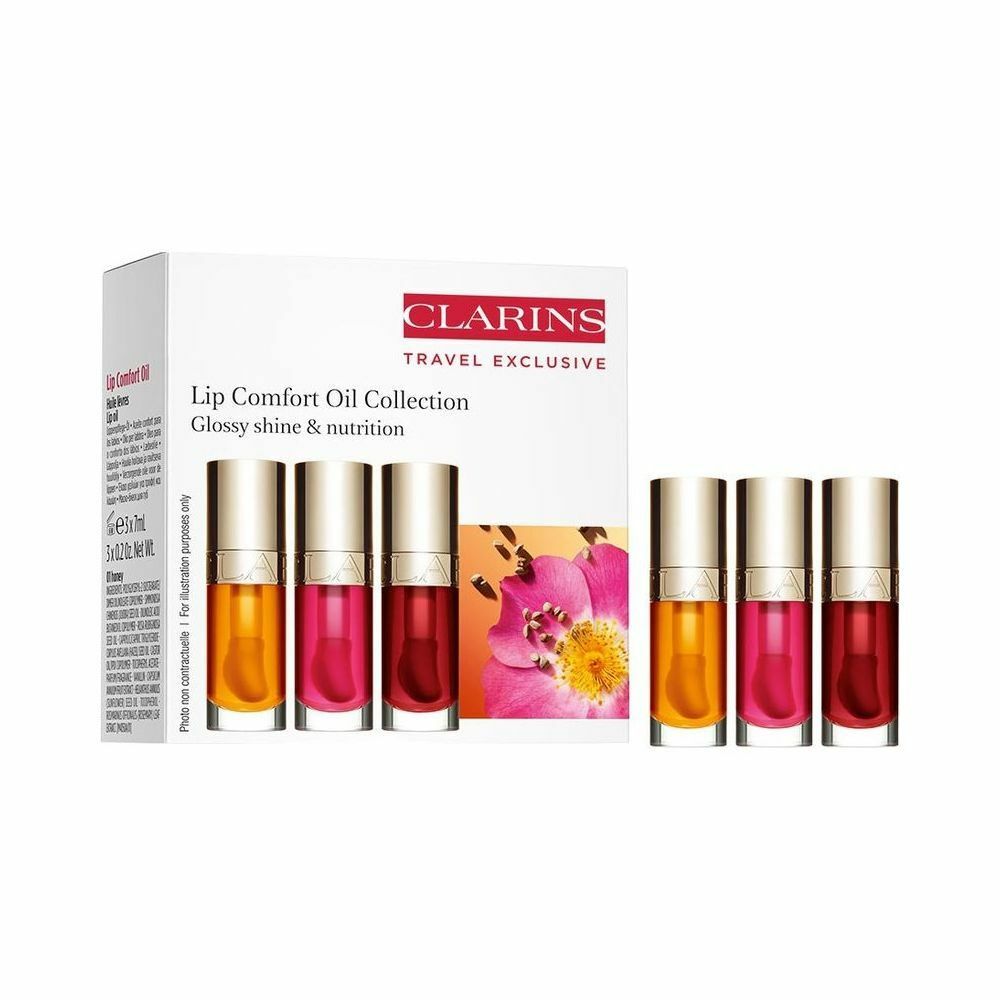 CLARINS 凝亮護唇油三件套組