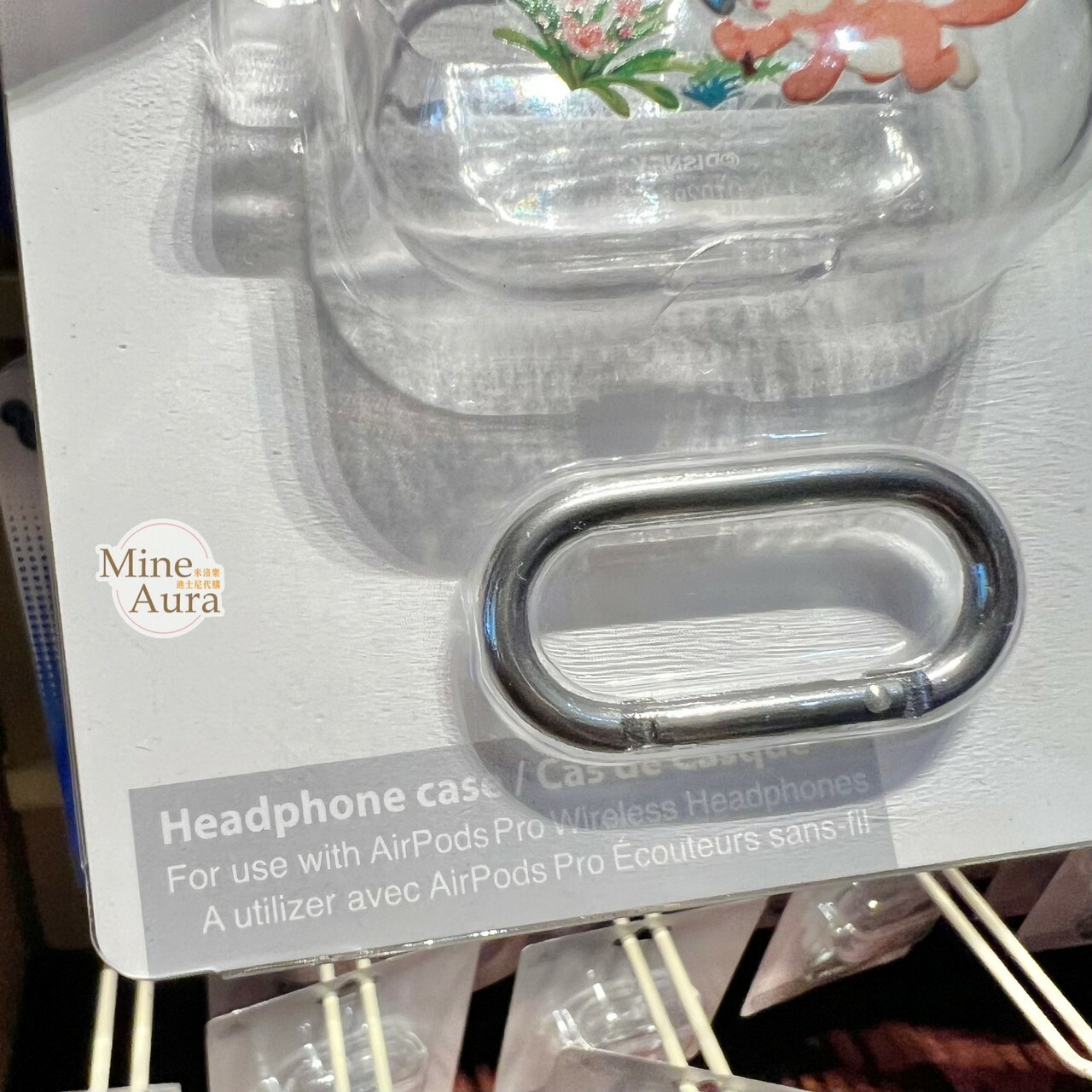 玲娜貝兒 Lina bell 拿放大鏡 圖案 apple AirPods Pro 透明 耳機保護套 -香港迪士尼樂園