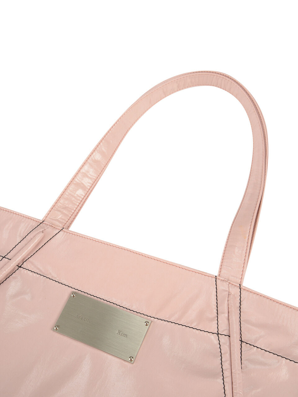 MATIN KIM BIG COATING TOTE BAG