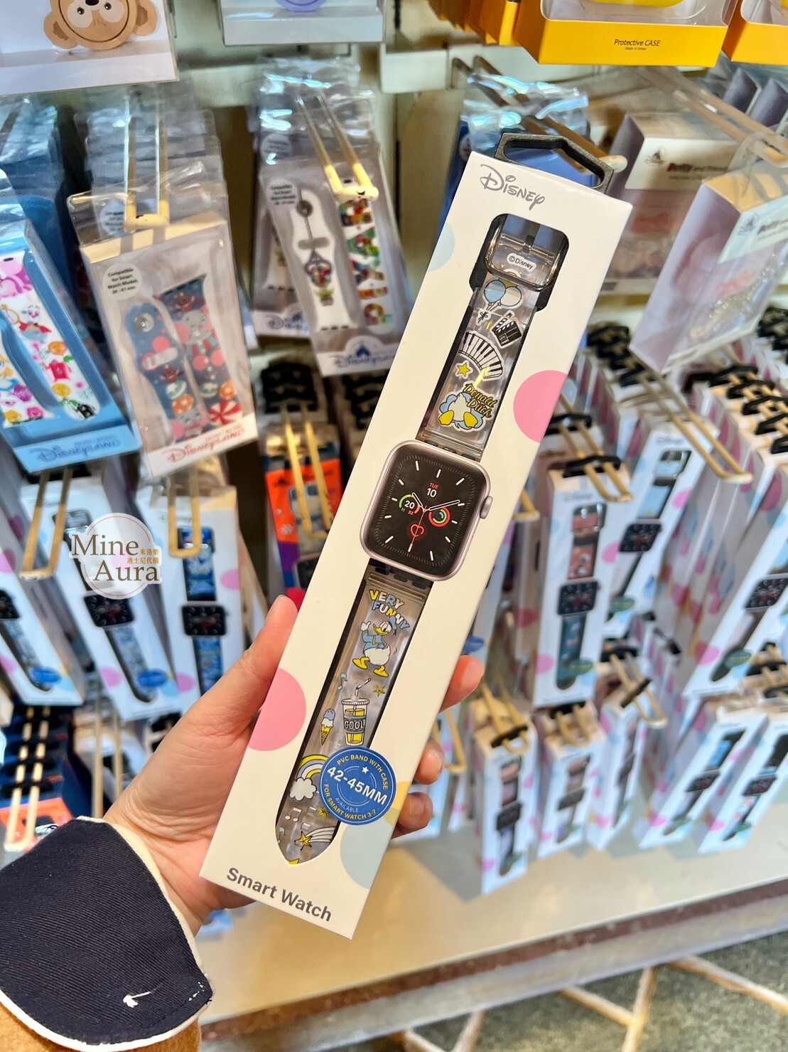 唐老鴨 Donald 滿版塗鴉 Apple Watch 錶帶 適用38-41mm/42-45mm -香港迪士尼樂園