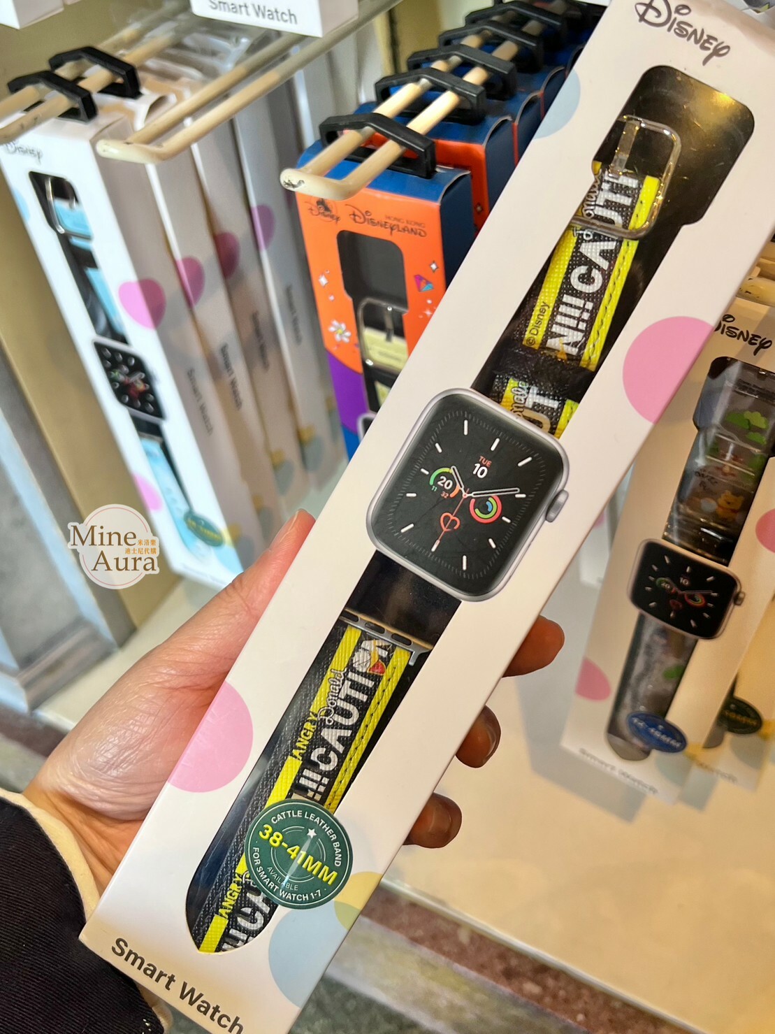 唐老鴨 Donald 黑黃色 Apple Watch 錶帶 適用38-41mm -香港迪士尼樂園