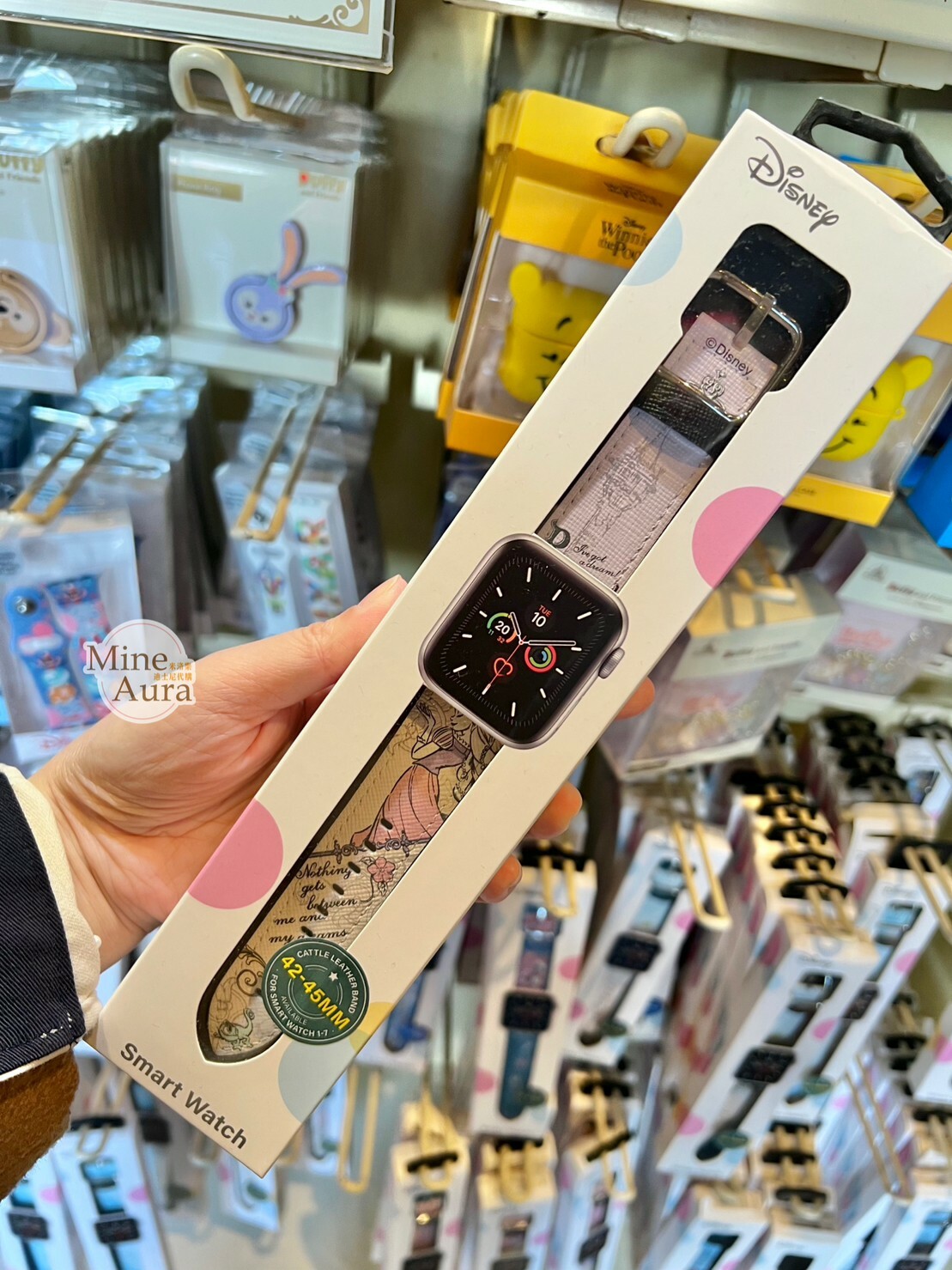 長髮公主 樂佩 Rapunzel 圖案 Apple Watch 錶帶 適用42-45mm 魔髮奇緣 Tangled -香港迪士尼樂園