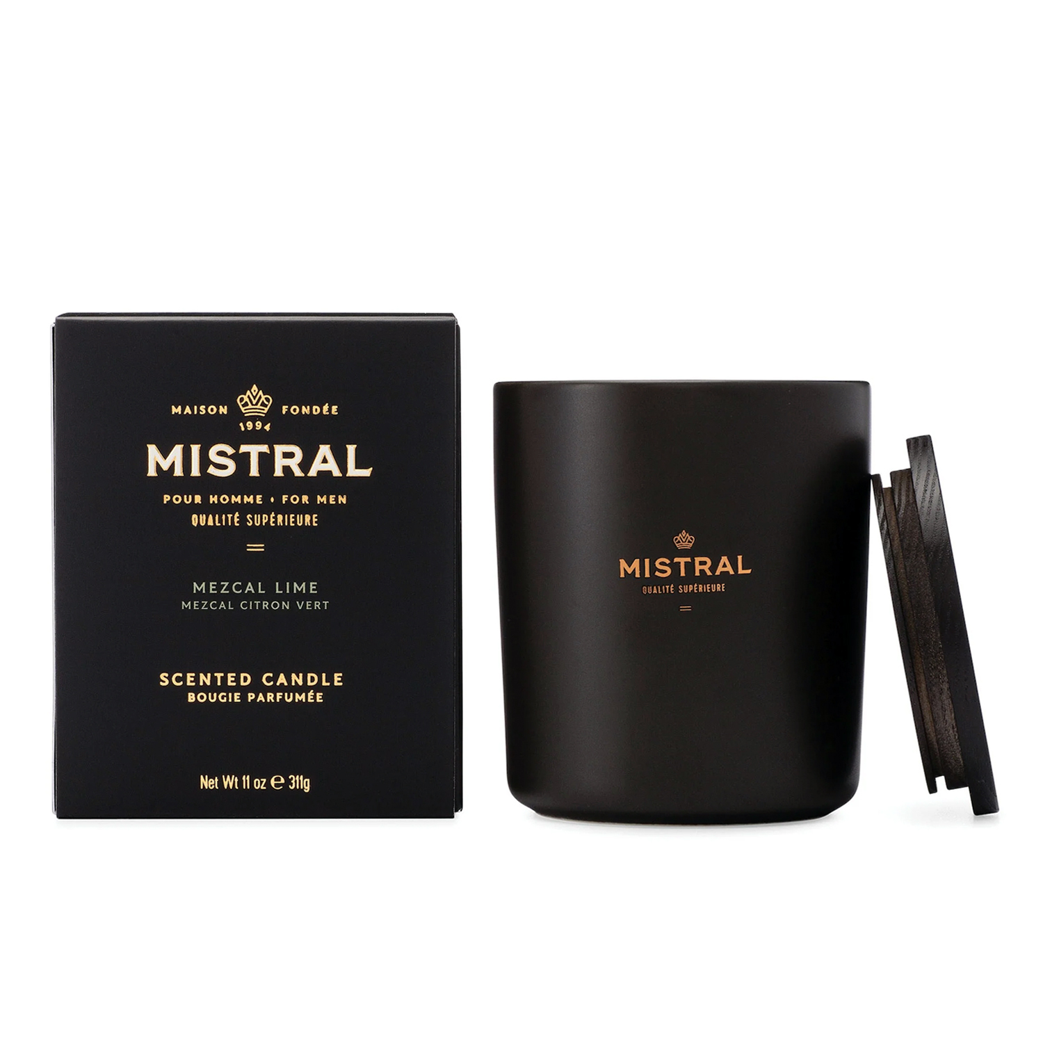 美國 Mistral - 龍舌蘭萊姆 居家香氛蠟燭（Mezcal Lime / 天然無毒大豆蠟）