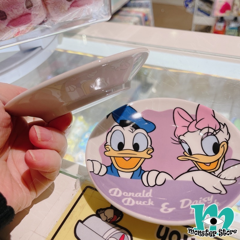 唐老鴨黛絲陶瓷碟