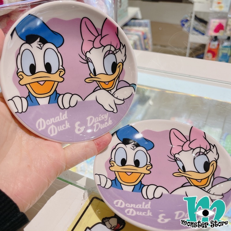 唐老鴨黛絲陶瓷碟