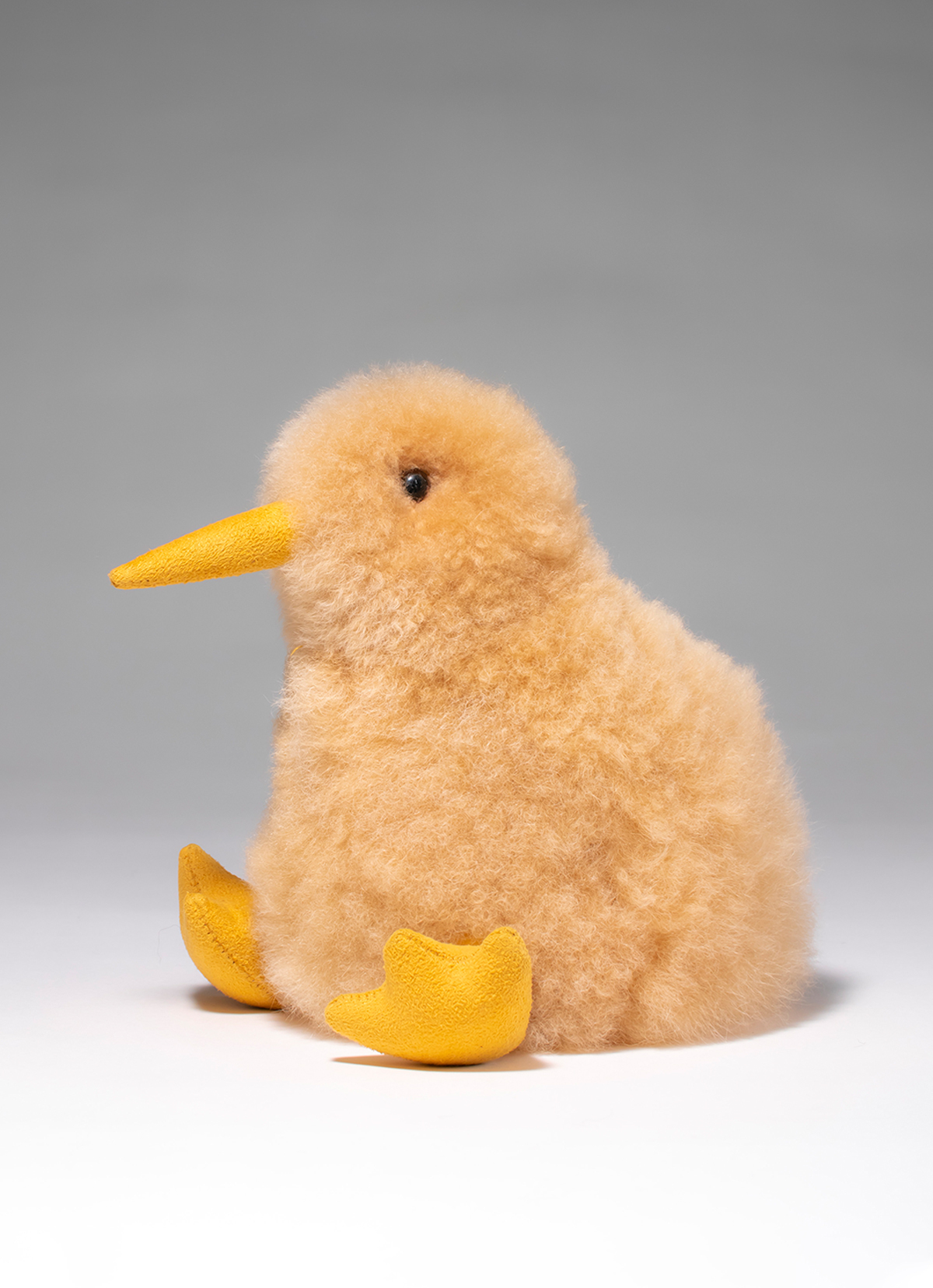 【秘魯國家館】ST.MALO秘魯工匠手工天然羊駝毛-奇異鳥娃娃-18cm-2206KW-駝