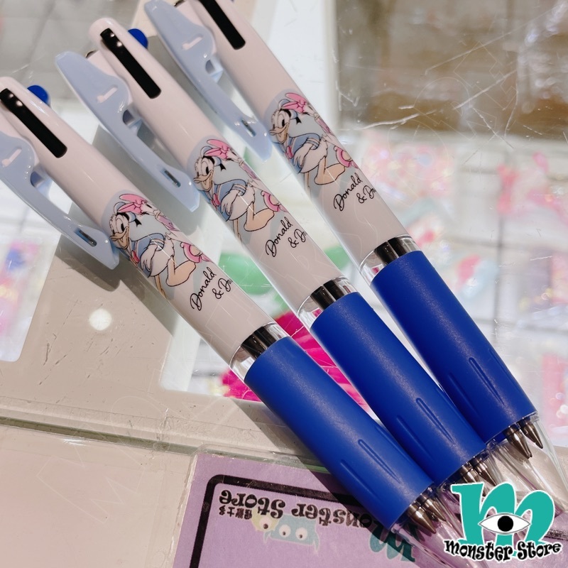 唐老鴨黛絲3色原子筆