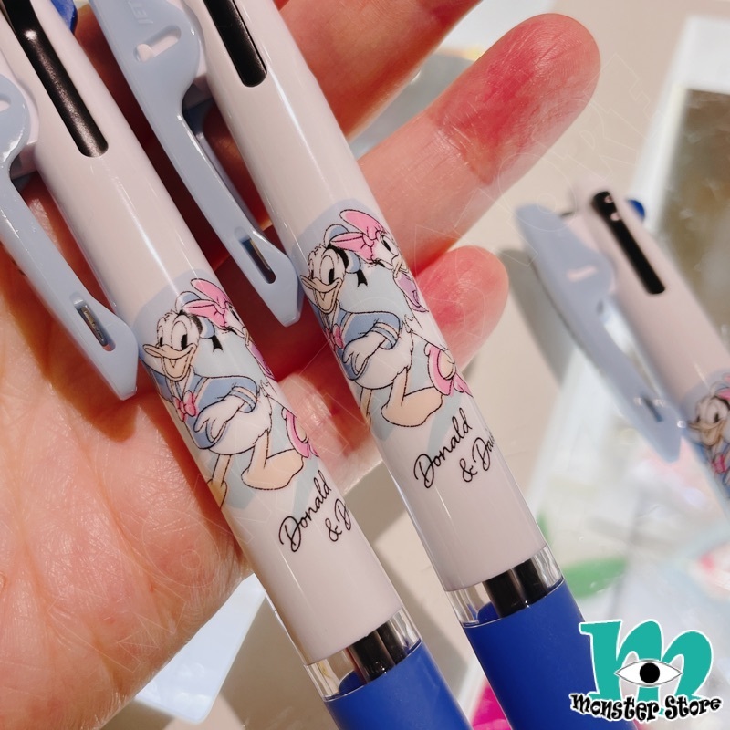 唐老鴨黛絲3色原子筆