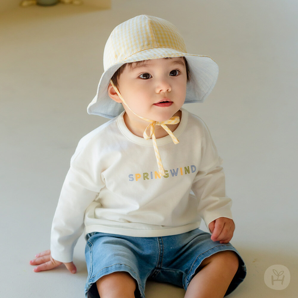 Jenys 春風吹丫吹雙色落肩長T