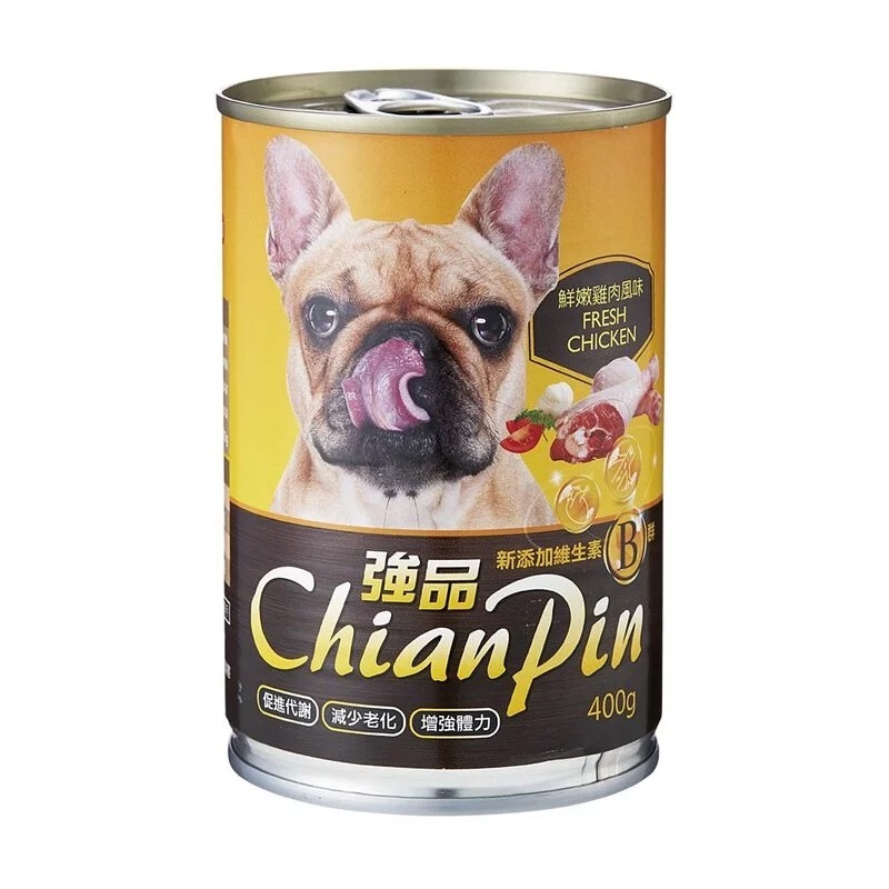 【強品】ChianPin狗罐頭 400g 雞肉