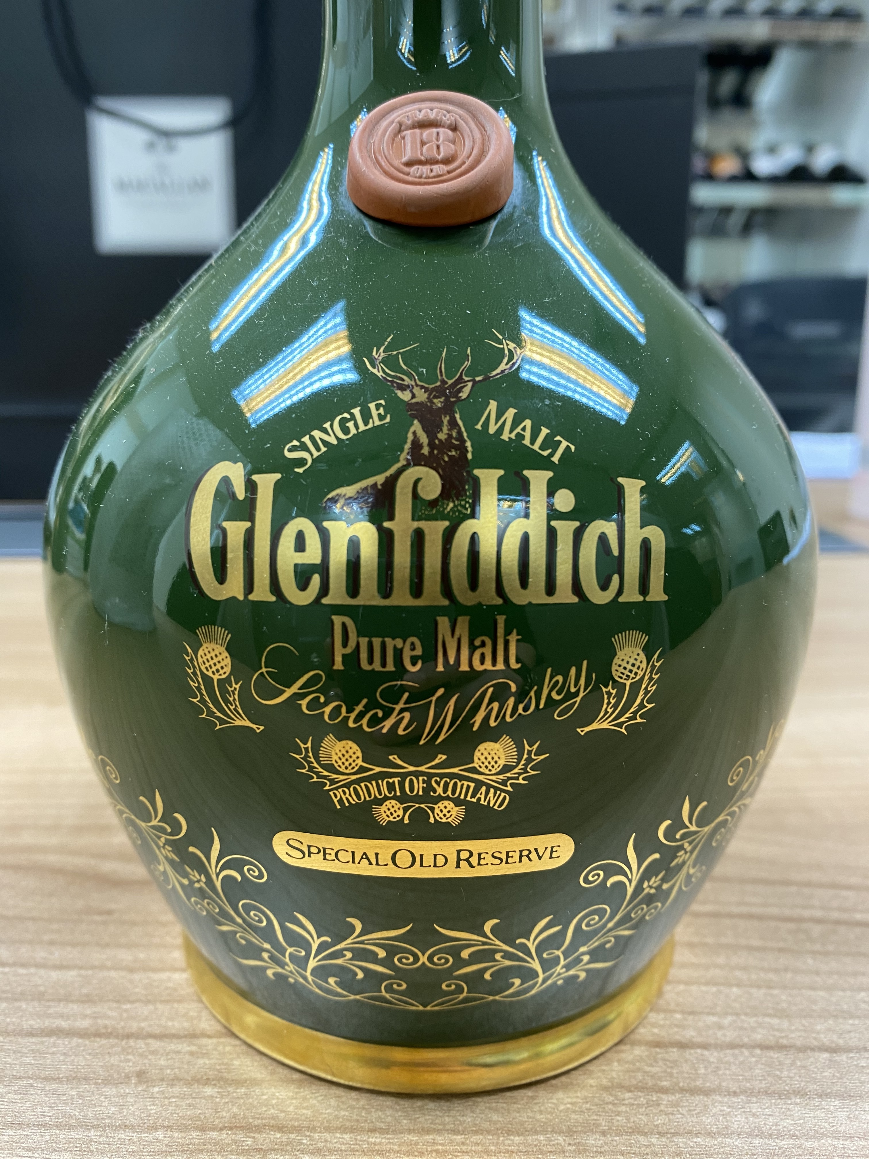 80年代 Glenfiddich 18 年Pure Malt Whisky, 已絕版多年