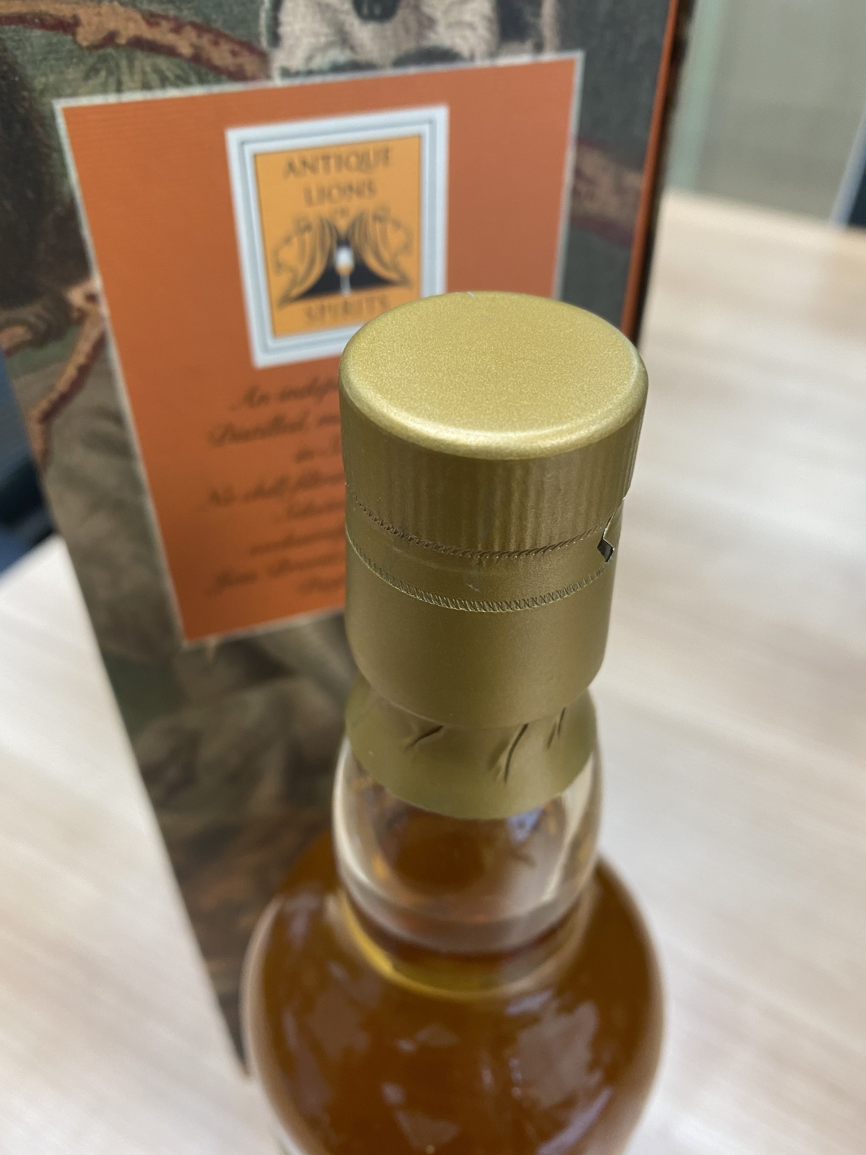 Antique lions of Spirits, Glen Keith 24 年， Bourbon cask,  1993, Distilled , 2017 bottled , 1 of 297 bots