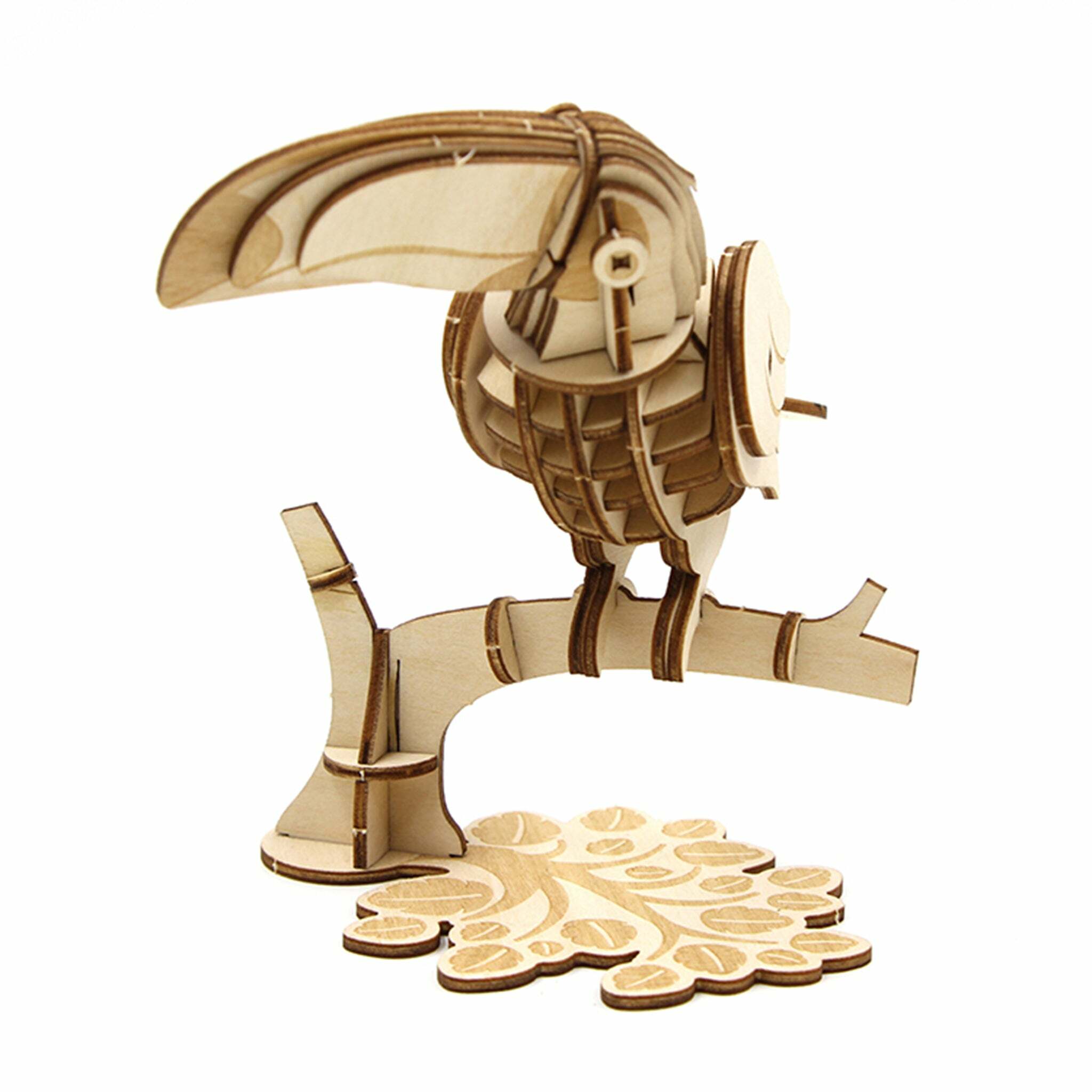 JIGZLE (E) 3D PLYWOOD PUZZLE - Toucan Bird