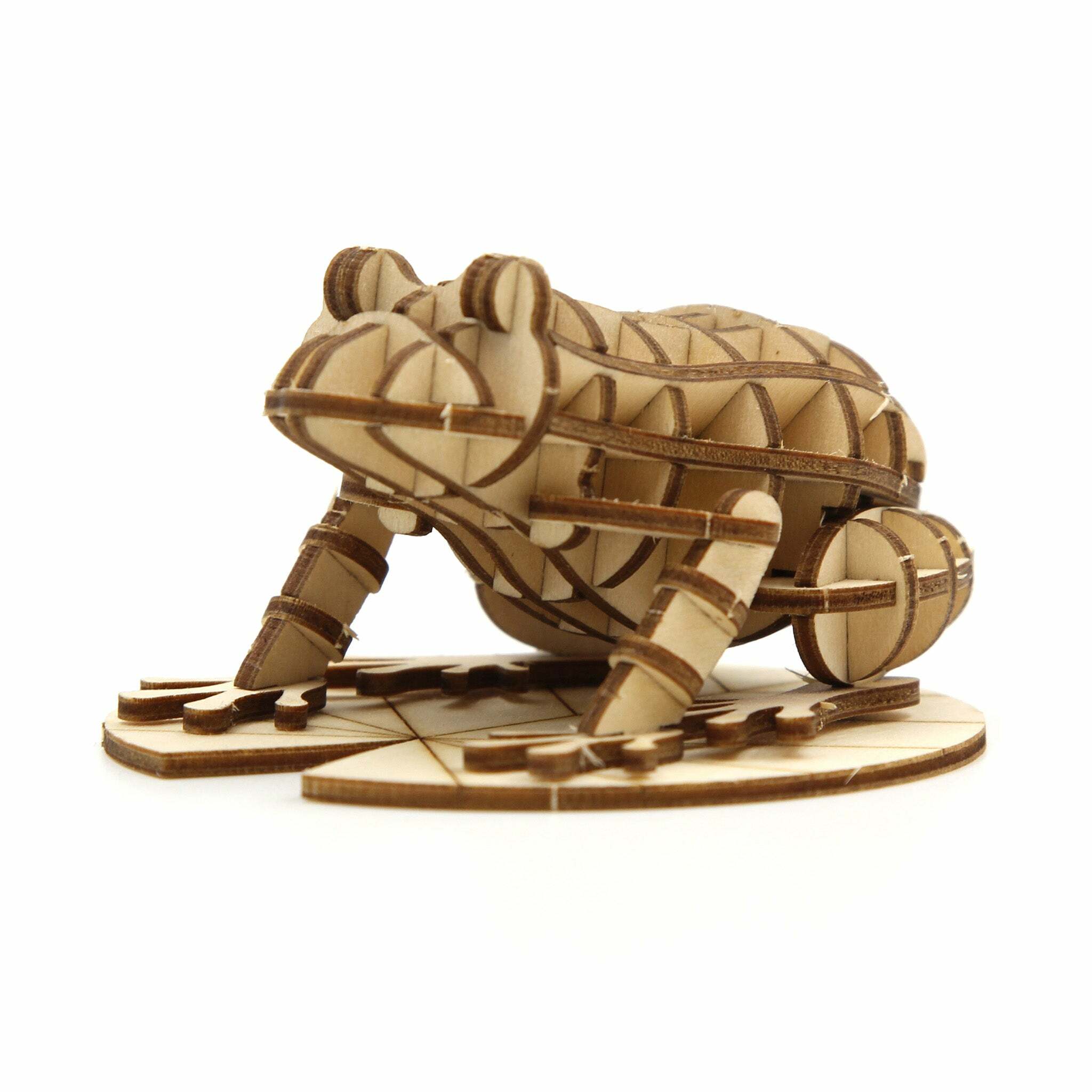 JIGZLE (E) 3D PLYWOOD PUZZLE - Frog