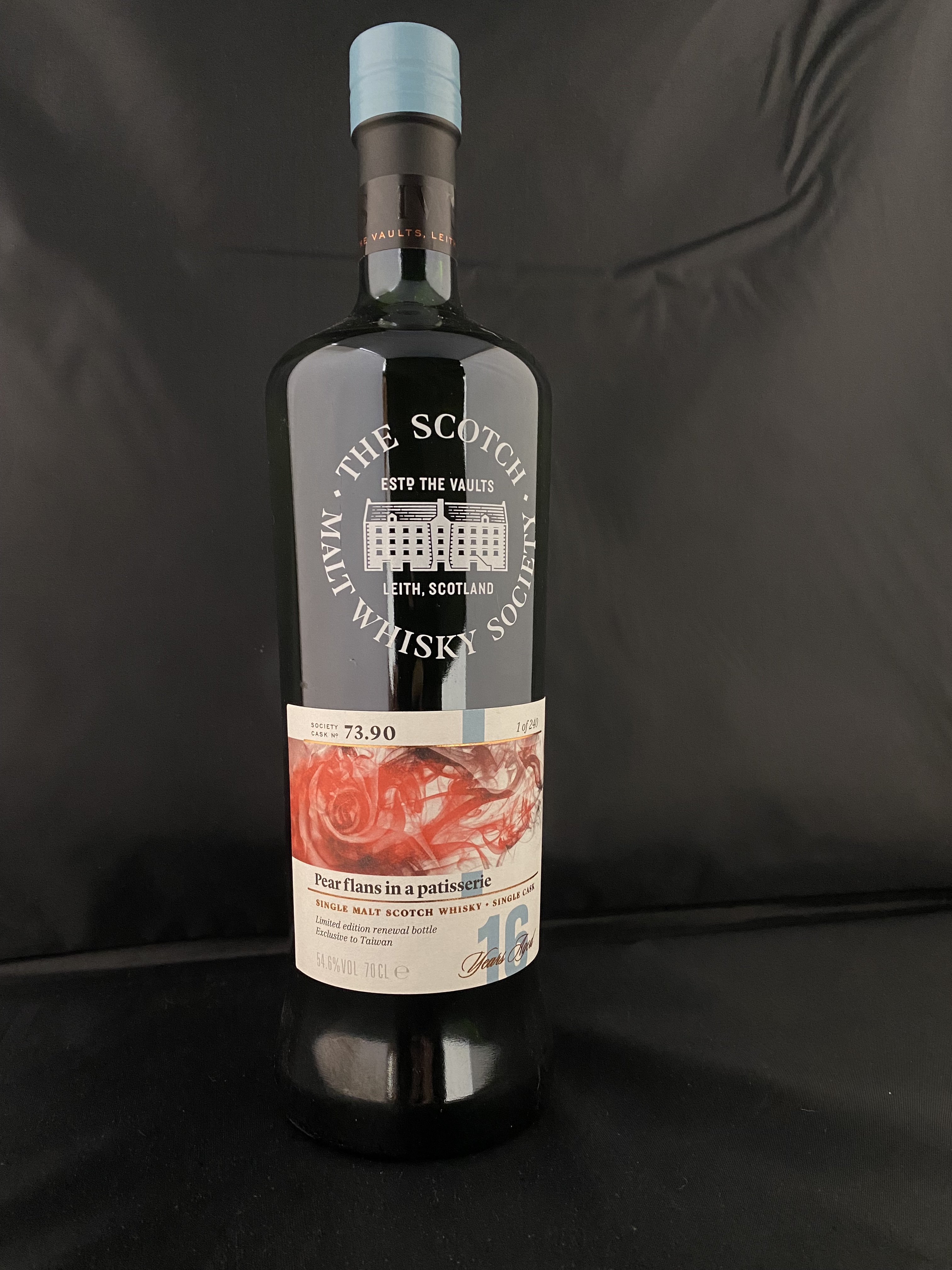 SMWS 73.90 Pear Flans i a patsserie   Special Label Autmore 16 years Whisky, Limited Edition 1 of 240