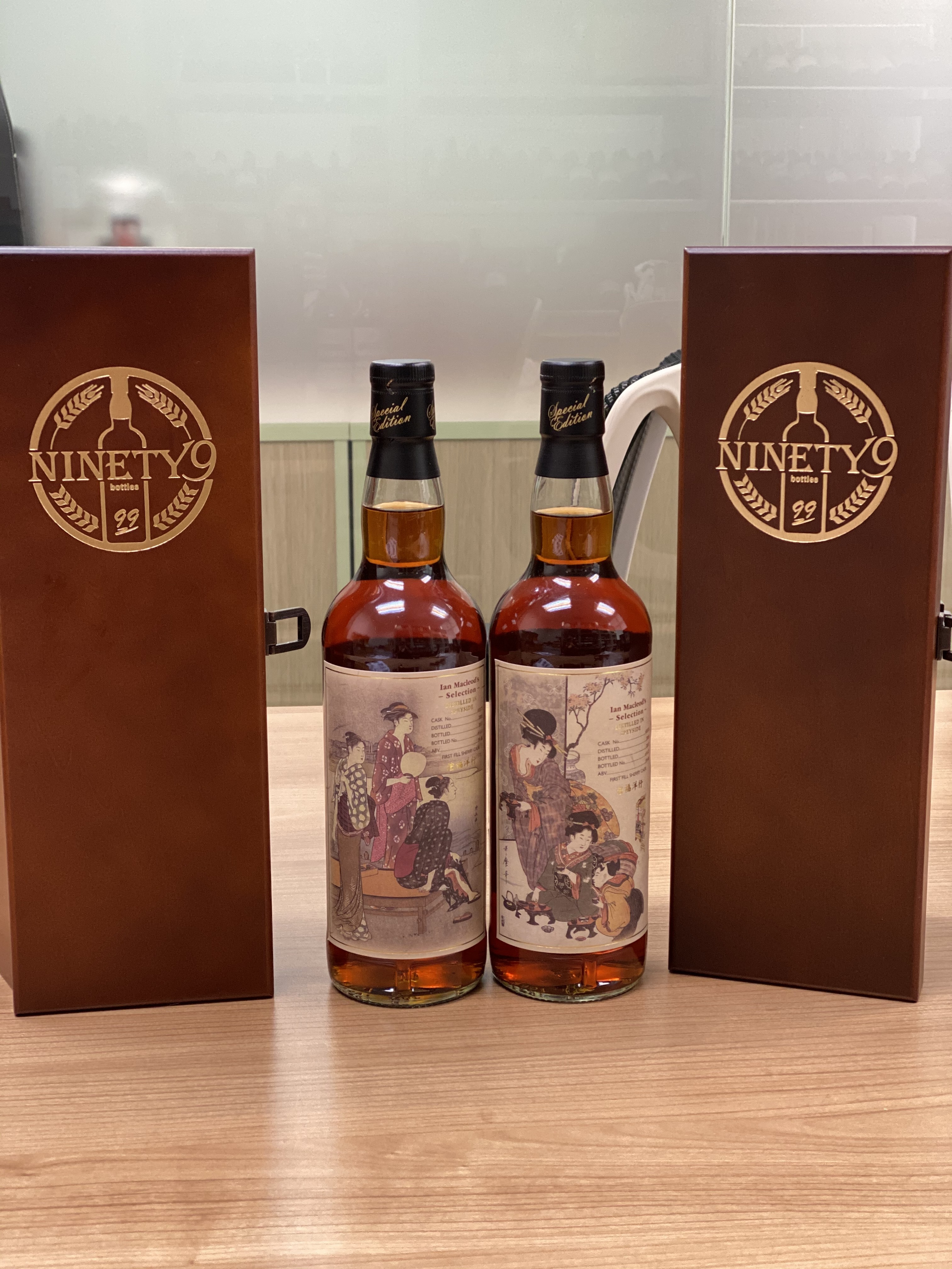 Ian Macleod'd Sel.12yo 2005 (浮世繪)木盒套裝 limited edition 全球限量612支