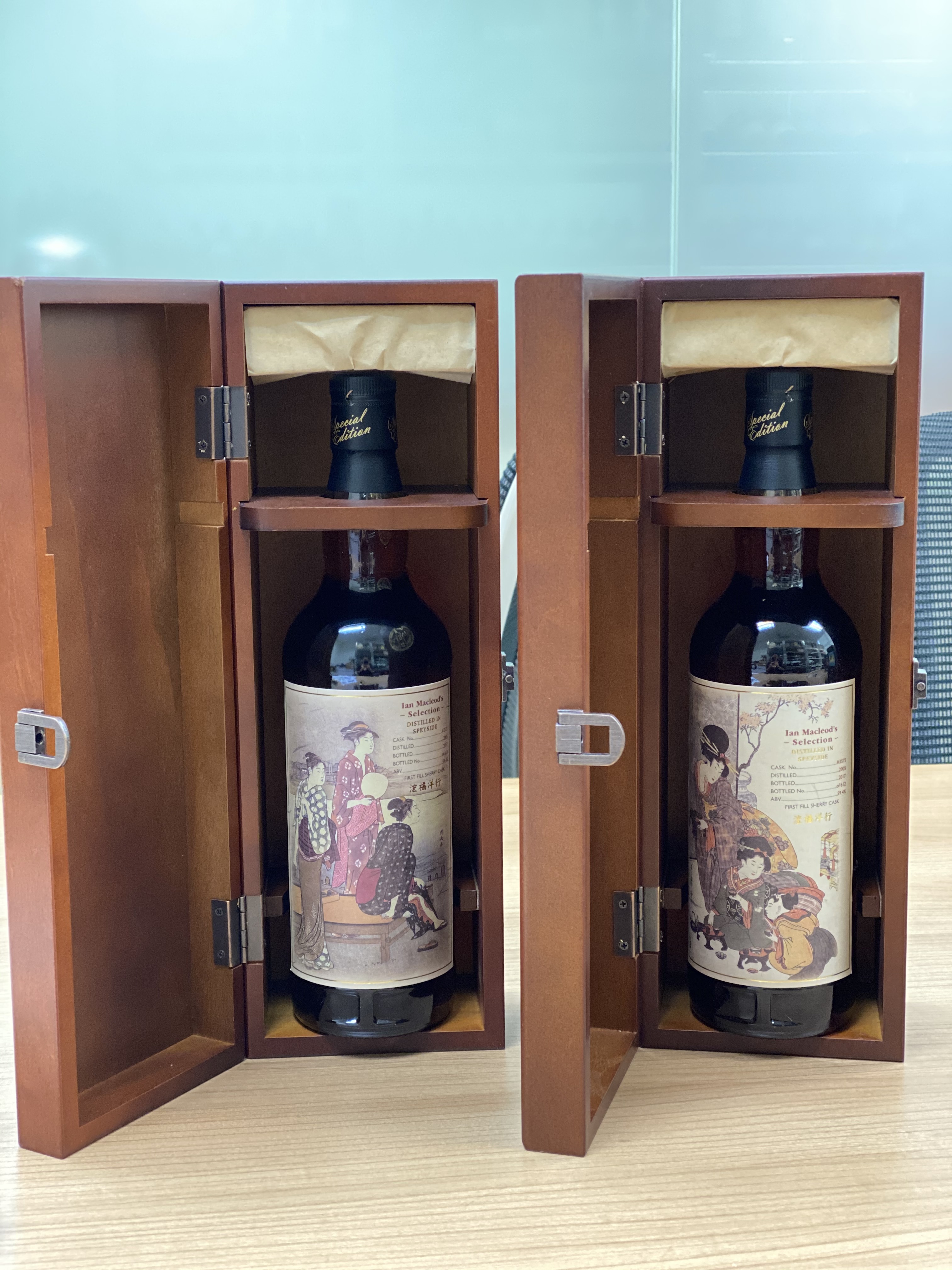 Ian Macleod'd Sel.12yo 2005 (浮世繪)木盒套裝 limited edition 全球限量612支