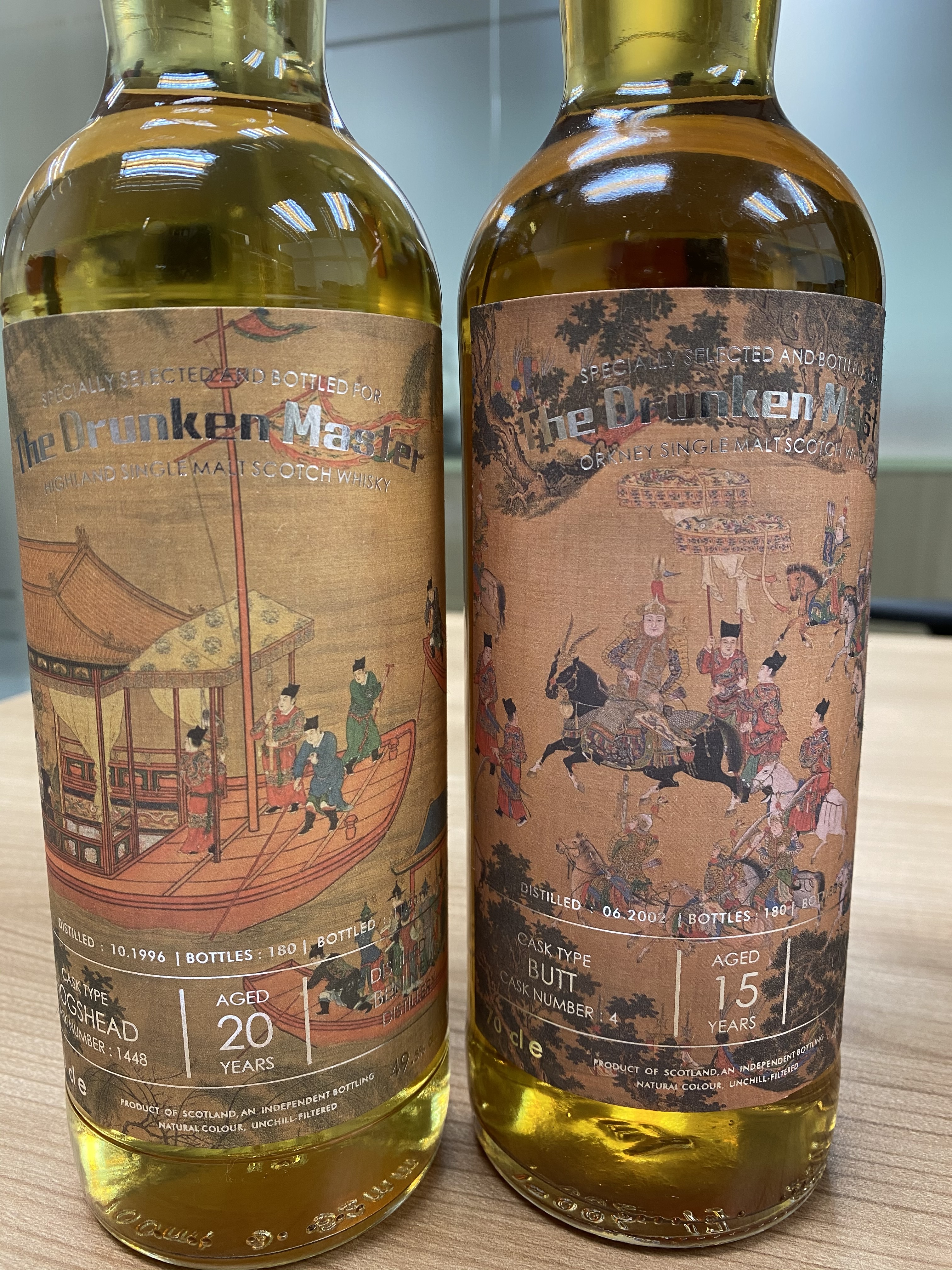 The Drunken Master(醉俠）限量周年選桶