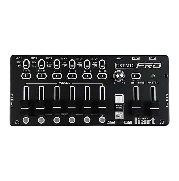Marker hart JUST MIC PRO-小型麥克風混音器