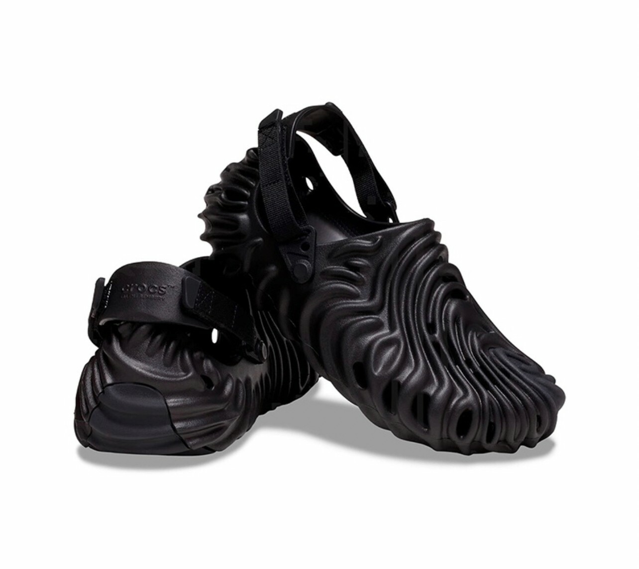 代購 Crocs Poiiex Clog x Salehe Bembury 潮流運動涼鞋 黑 FEB-