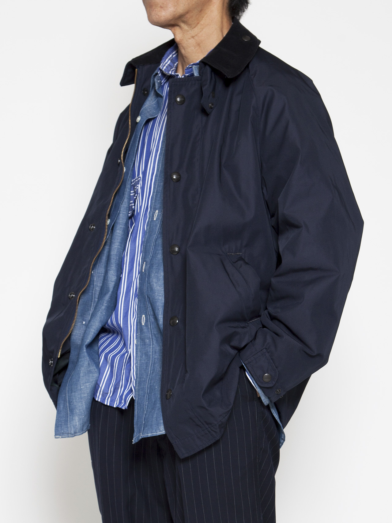 CORONA UTILITY - A-2 Deck Jacket Long / Ester Gabardine