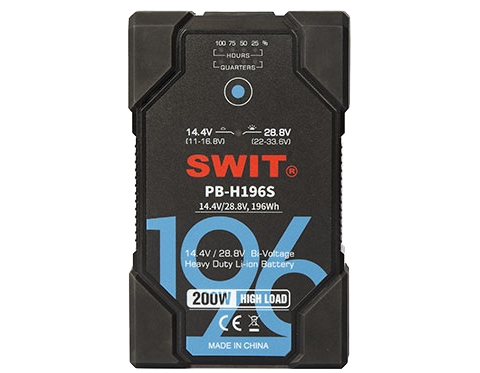 SWIT PB-H196S 196Wh 雙電壓電池組