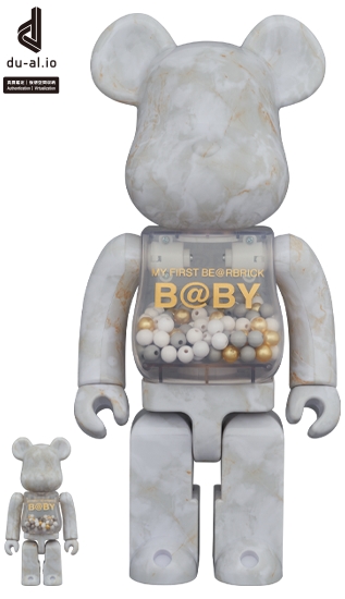 MY FIRST BE@RBRICK B@BY MARBLE(大理石)1000% original.png?1677219763