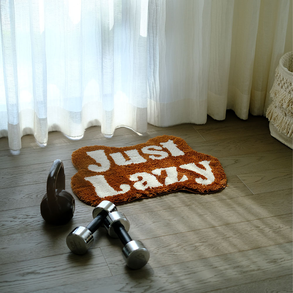 JUST LAZY 玩色長毛植絨地毯